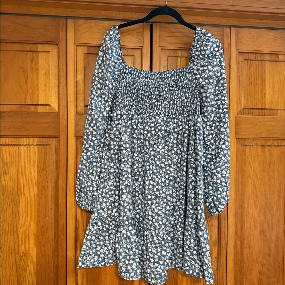 Floral Long Sleeve Dress